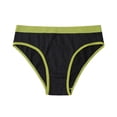 thumbnail image 3 of Bxsruta Women's Plus Size Seamless Low Waisted Period Panties with Geometric Design, 2 Pack for Everyday Comfort, 3 of 7