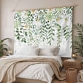 thumbnail image 3 of Sage Green Eucalyptus Leaves Tapestry for Bedroom Wall Hanging Tapestry,Summer Weeping Floral Botanical Ceiling Backdrop Tapestries Poster Blanket Wall Decor for Teens Room Living Room Dorm 59" x 79", 3 of 8