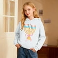thumbnail image 2 of Tisuna Kids Hoodies Girls Loose Cartoon Print Hoodie Teen And Youth Everyday Wear Long Sleeve Tops Clothes Size 5-6 Years, 2 of 4