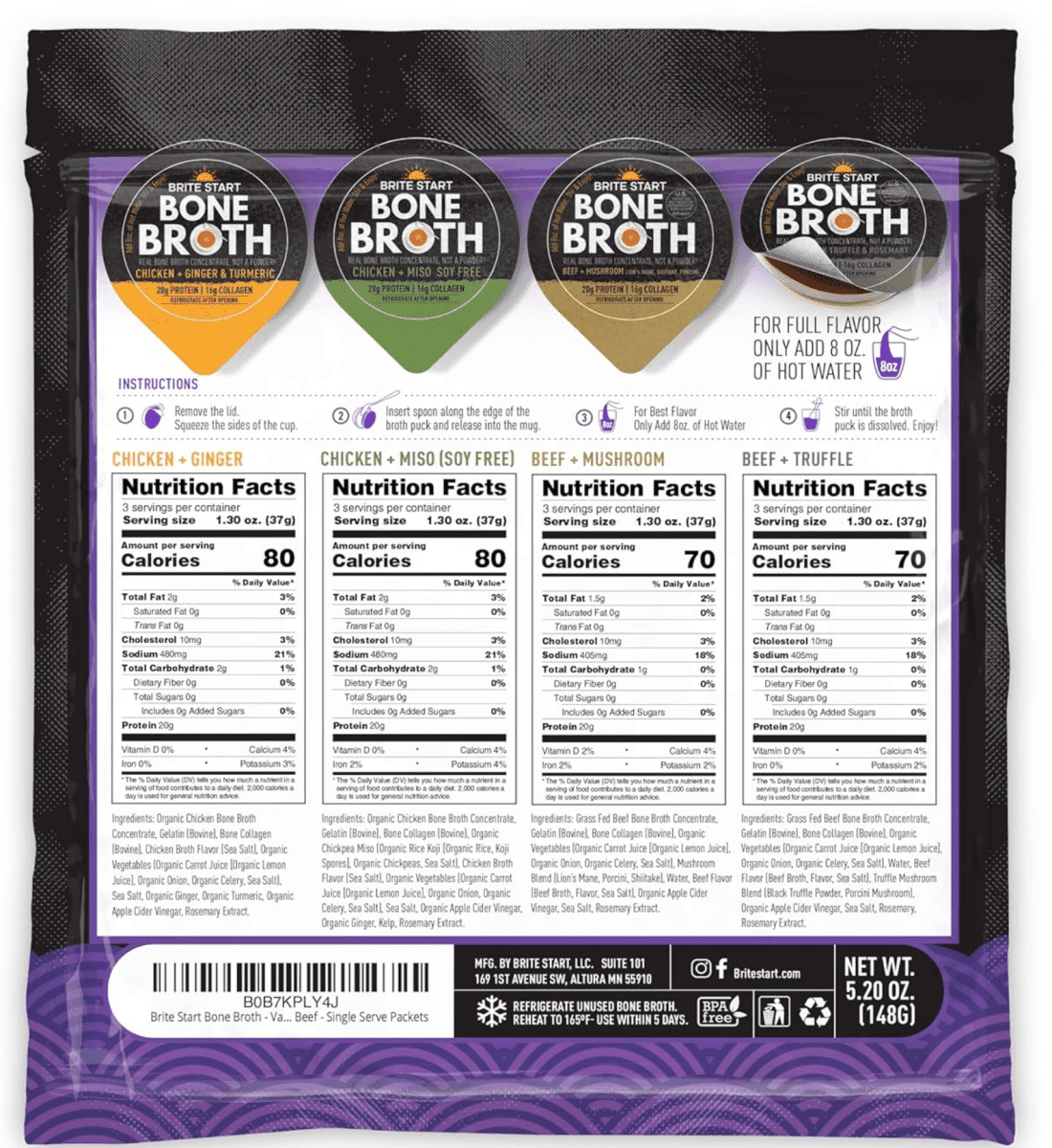 Bone Broth Variety 12 Pack