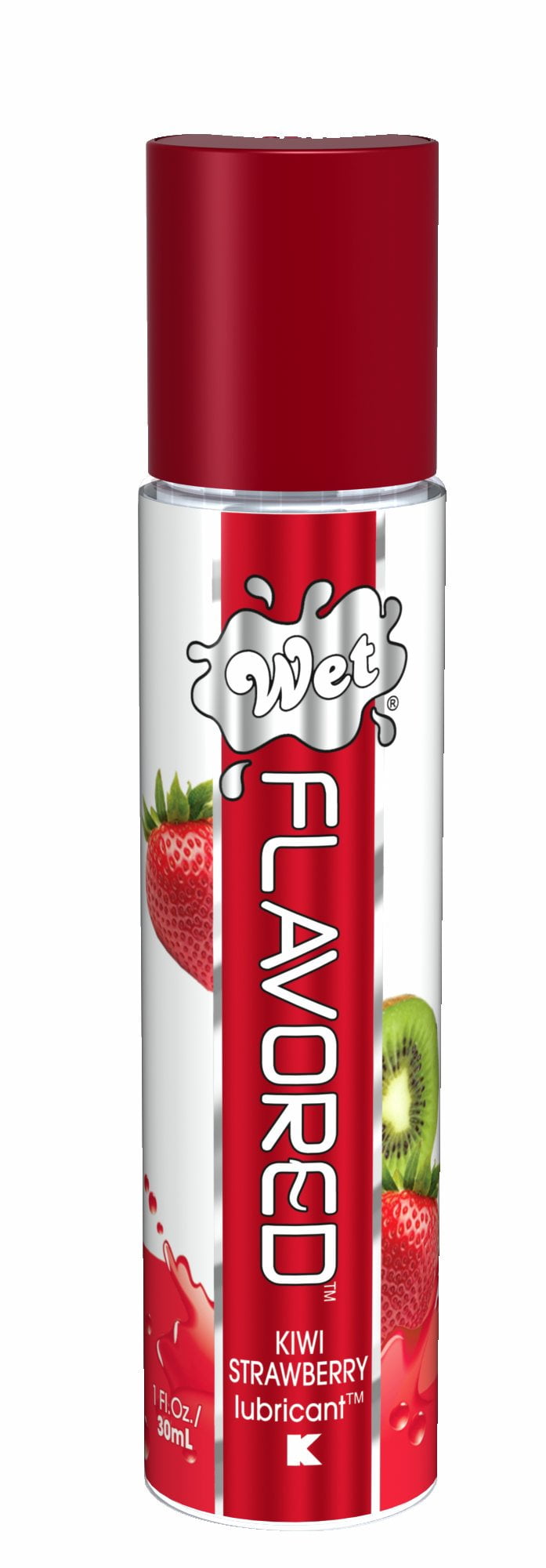 Wet Flavored Lube Strawberry Kiwi 1 Fl. Oz.