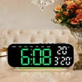 thumbnail image 6 of TIMESS Digital Alarm Clock Tabletop with Date Temp, LED Bedroom Clock, Dual Alarm, USB Powered, Battery Backup, 6 of 6