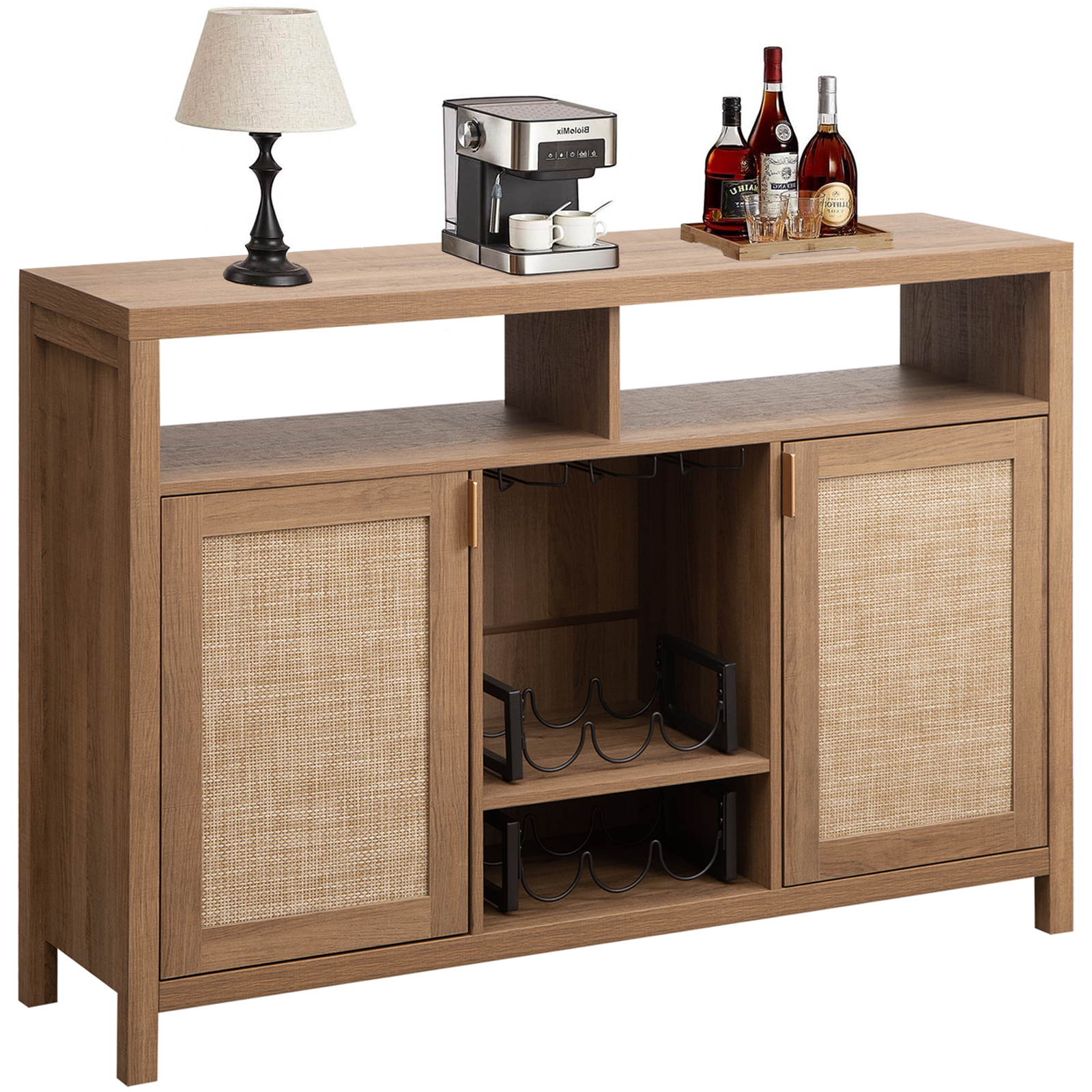 Boowill Wine Bar Mid Century Modern Boho Liquor with