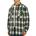 thumbnail image 4 of GENTS BLISS Flannel Shirts for Men Plaid Button Up Men Shirts Fleece Men Jacket Coat with Pocket, 4 of 14
