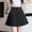 Black, variant on PBFRDSJ Pleated Tennis Skirts for Womens Y2K Elastic Waist Uniform Skater Plus Size A-Line Casual Golf Athletic Skirt