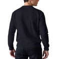 thumbnail image 3 of Wutalume Men's Self-Cultivation Leisure Round Neck Business Keep Warm Knitted Sweater Long Sleeves Cardigan Jacket Coat, Slim Fit for Men, Perfect for Office and Casual,Black L, 3 of 3
