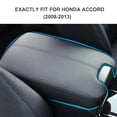 thumbnail image 3 of For Honda Accord 2008-2012 Car Armrest Center Console Lid Cover Leather Black, 3 of 9