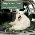 thumbnail image 6 of Kato Outdoors Waterproof Throw Blanket, Stadium Windproof Sherpa Fleece Blanket for Traveling, Camping, Hiking, and Football, Machine Washable, Green, 51'' x 59'', 6 of 7