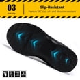 thumbnail image 4 of Zapatos de seguridad Tinefiy Steel Toe para mujer, talla 11.5, ligeros, 4 of 8
