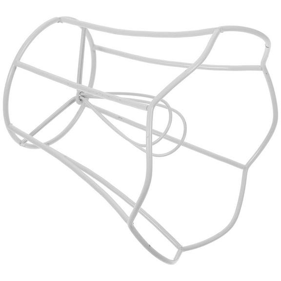 OUNONA  DIY Lamp Shade Frame Lampshade Frames Lampshades for Ceiling Lights Wicker