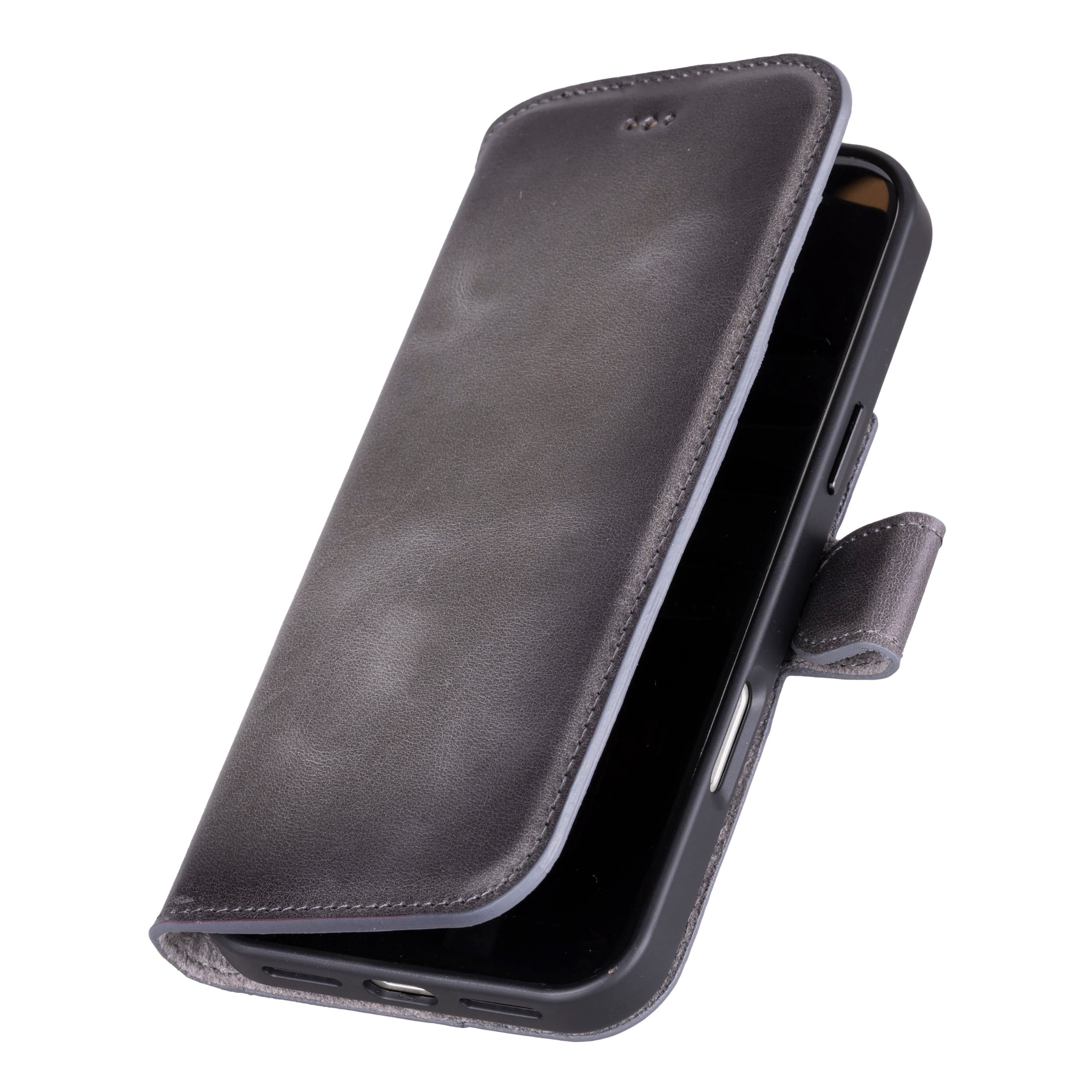 iPhone 17 Pro Detachable Leather Wallet Case - RFID, MagSafe Compatible