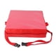 thumbnail image 2 of Silla de comedor infantil de cuero sintético para niños, cojín elevador, asientos para bebés (rojo), 2 of 4