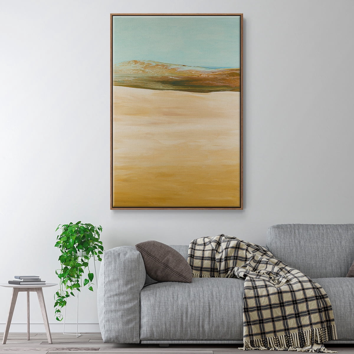 Yesterday's Today Framed Premium Gallery Wrapped Canvas - Ready to Hang