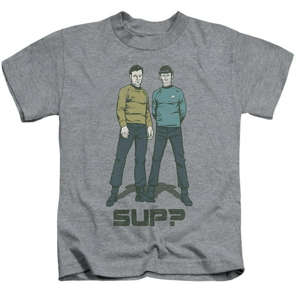 Star Trek Sup Youth 18/1 T-Shirt Athletic Heather