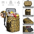 thumbnail image 5 of Travel Cooler Bag - Yellow and Black Of Leopard Print Camping Beer Cooler Backpack with Bottle Opener- Waterproof Insulated Picnic Backpacks - Cooler Bag for Beach, 5 of 6
