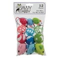 thumbnail image 3 of Savvy Tabby Fun Cat Toy 12 Piece Knit Mice, Fur Mice  Ball, 3 of 3