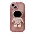 thumbnail image 1 of 3D Plating Astronaut Hidden Stand Case Cover Cute Astronaut Stand Phone Case para IPhone 13 Cover, 1 of 1
