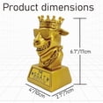 thumbnail image 2 of Trophy Bambluby Goat 7 G.O.A.T. Resin Award para Fantasy Football, 2 of 6