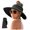 Black, variant on Daolelai Women's Foldable Sun Hat with Wide Brim