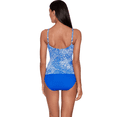 thumbnail image 3 of Ralph Lauren MULTI Artisanal Woodblock Surplice Camikini Swim Top, US 6, 3 of 3