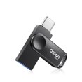 thumbnail image 1 of Unidad flash Orlian de 128 GB, USB 3.0, tipo C, lectura de 110 MB/s, negra, 1 of 7