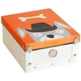 thumbnail image 2 of PACK 4 Caja organizadora de plástico con imagen de Perro Tutti-Home TUTTI-HOME Naranja, 2 of 4