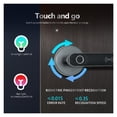thumbnail image 5 of Fingerprint Door Lock for bedroom Biometric door Handle knob lock Tuya Keyless Smart Electric Security Locks ,Security Locking, 5 of 7
