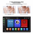 thumbnail image 3 of Kenally Reproductor MP5 para automóvil Bluetooth Touch Radio estéreo Reproductor MP5 7 pulgadas 800x480 Soporte de pantalla Interconexión con Paneles de instrumentos para automóviles Kenally VI007331-00, 3 of 6