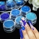 thumbnail image 4 of Lentejuelas de brillo fino para manicura UV, polvo de pigmento de azúcar en polvo cromado, suministros de accesorios para uñas, arte de uñas colorido, 6 piezas, 4 of 4