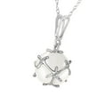 thumbnail image 2 of Galaxy Gold 14K White Gold Natural Opals Pendant Necklace - October Birthstone - Hope & Creativity - 16" to 24" - Fine Jewelry for Women, 2 of 3