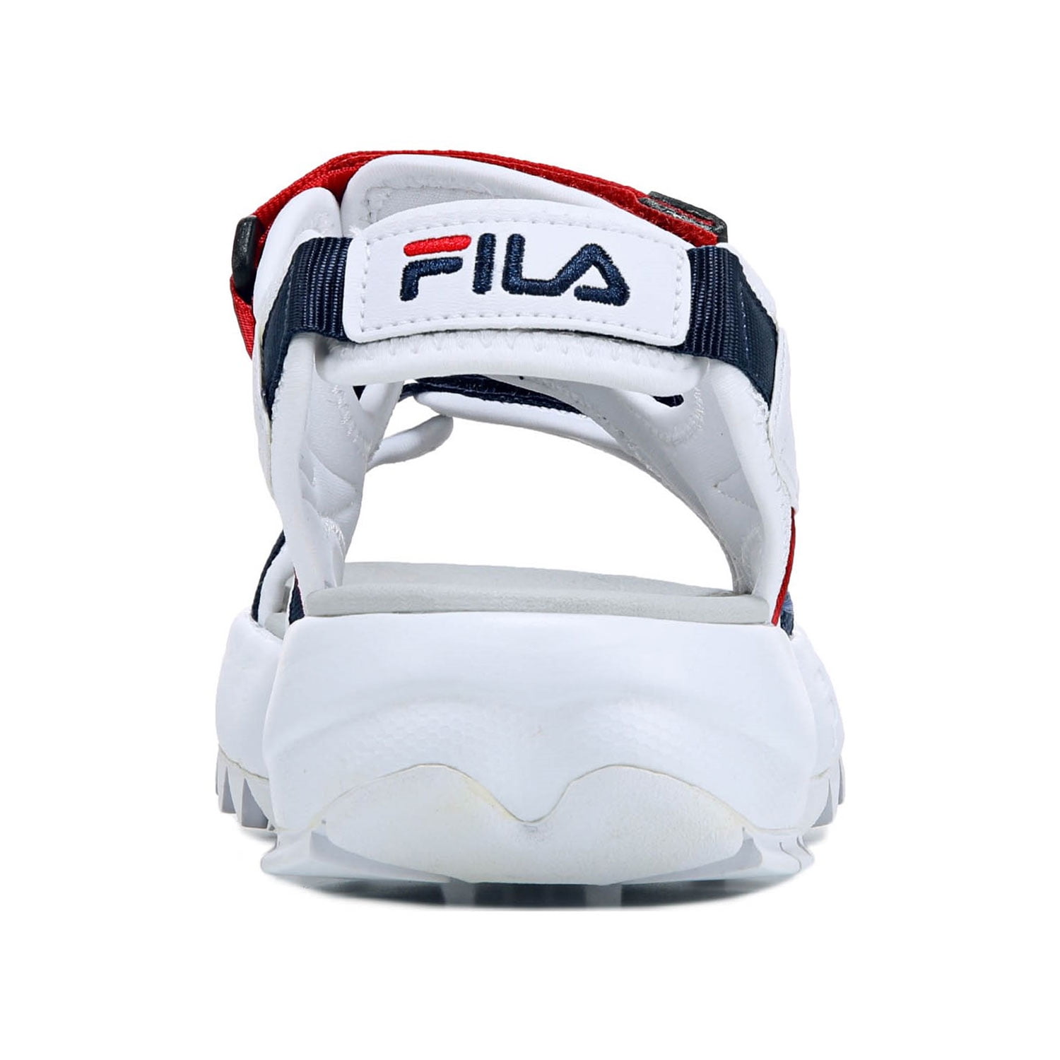 Fila Womens Disrupter Sandals, White/Fila Navy/Fila Philippines Ubuy