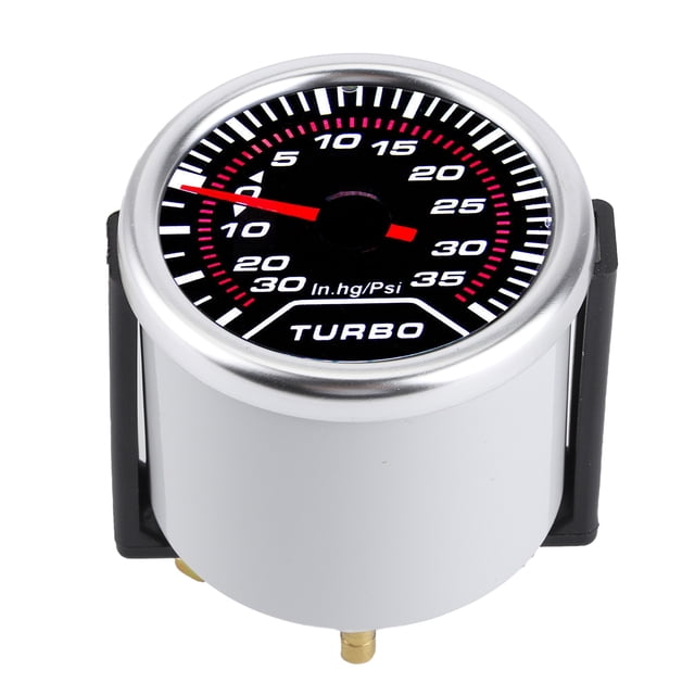 Medidor de Vacío Automotriz, Pantalla LED de Calibre Turbo Boost Para Un Automóvil de 12V