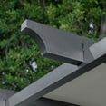 thumbnail image 3 of Hanover 8 x 10 Ft. Metal Pergola with an Adjustable Gray Canopy, 3 of 13