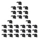 thumbnail image 2 of Bearachild Paquete de 10 soportes para gorras de béisbol autoadhesivos montados en la pared puerta trasera baño hogar sombrero almacenamiento Type1, 2 of 6