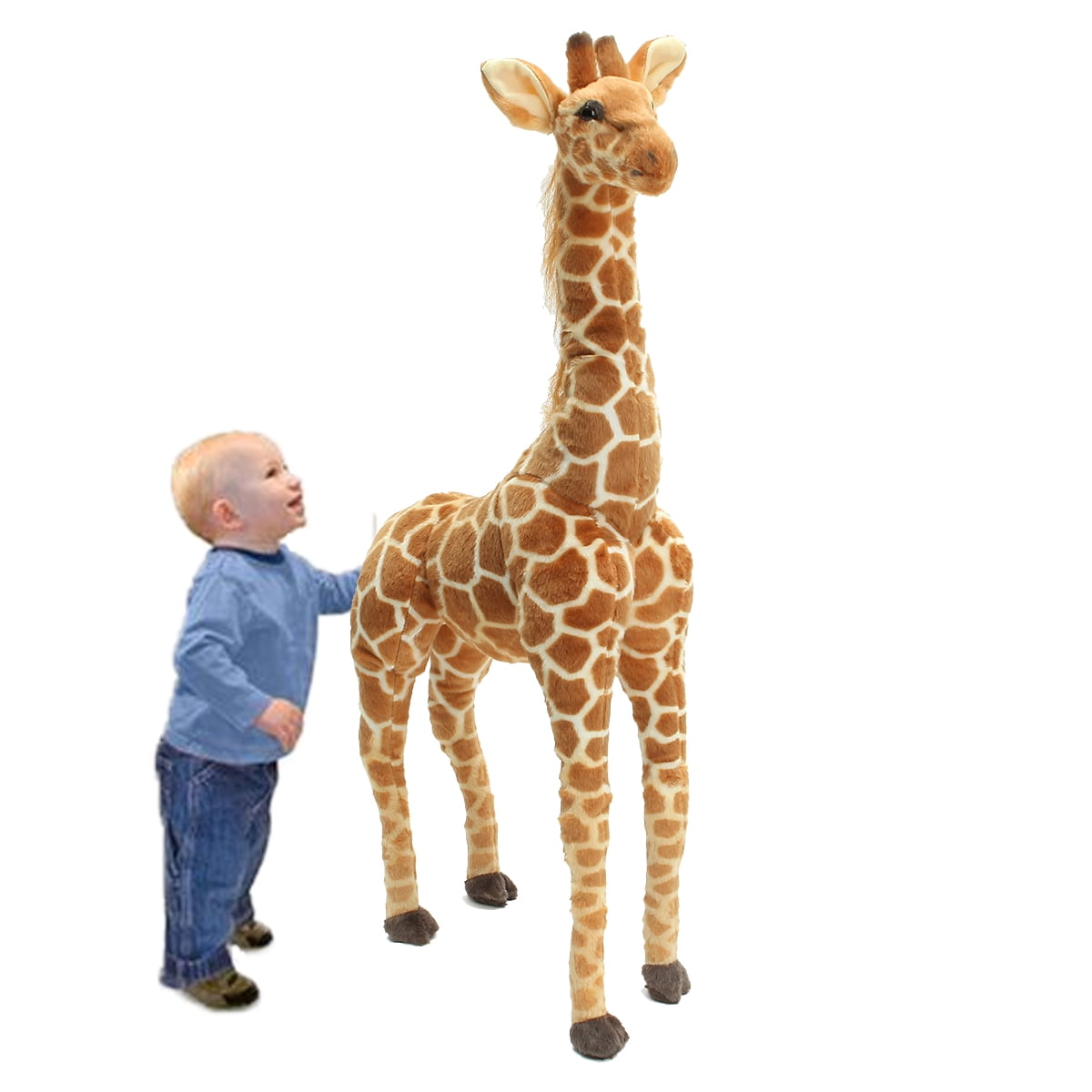 40''/100cm Giraffe Doll Big Plush Giant Large Soft Kid Gift Stuffed Animal 