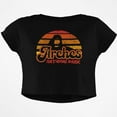 thumbnail image 1 of Parc National Rétro Années 70 Arcs Coucher de Soleil Junior Crop Top Boxy T-Shirt, 1 of 1