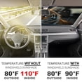 thumbnail image 4 of Funny Tiger Car Windshield Sun Shade Fold-able UV Ray Sun Visor Protector Sunshade to Keep Your Vehicle Cool 51"x28", 4 of 7