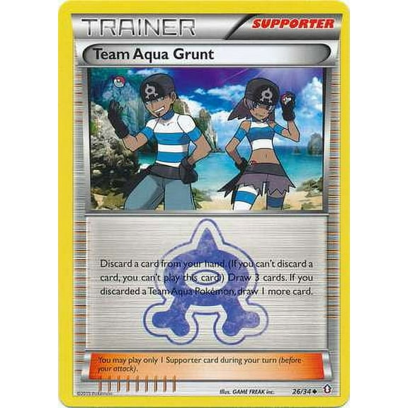 Pokemon Double Cris Team Aqua Grunt #26