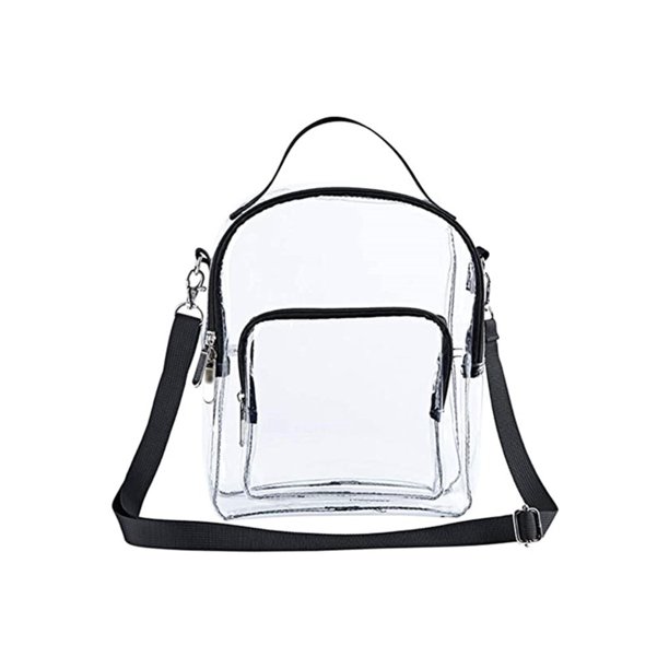 Btafrte Bolso Transparente Con Asa Superior PVC Bolso Bandolera Con Gran Capacidad
