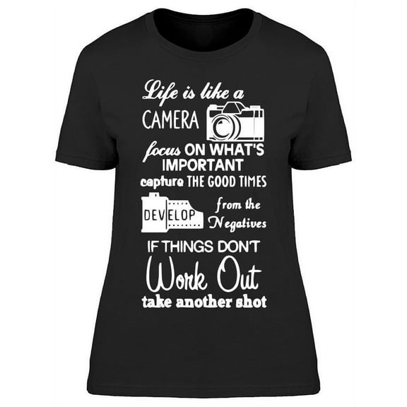 Focus On What's Important T-Shirt Women -Image by Shutterstock, Female Medium