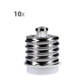 thumbnail image 4 of 10x Socket Adapter - 10x E40 To E27 Socket Converter - E27 Base Lamp Holder Adapter For Halogen Led-Yvan, 4 of 5