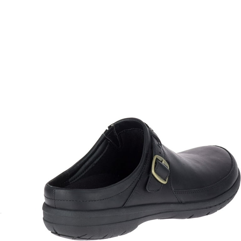 Merrell J94570 8.5 Womens Encore Kassie Buckle Slide Clog Black Size 8.5M Walmart