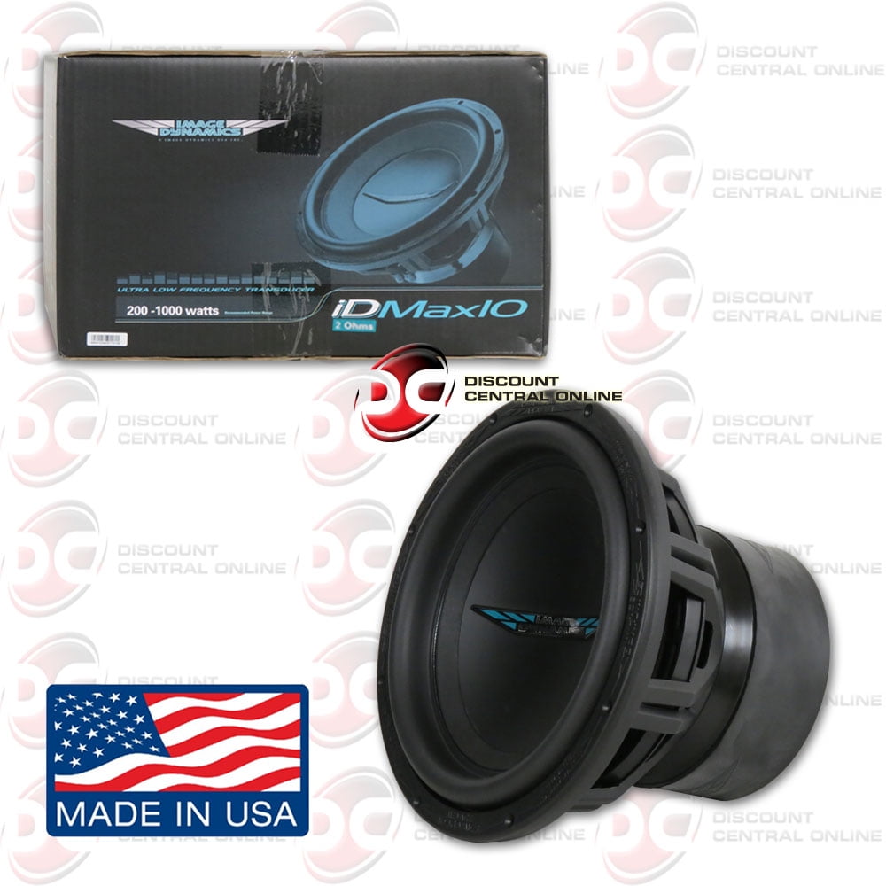 dual 10 inch subwoofer walmart