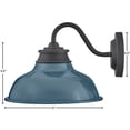 thumbnail image 3 of Hinkley Lighting - Wallace - 14W 1 LED Outdoor Small Gooseneck Barn Light Wall, 3 of 22