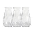 thumbnail image 2 of Plastic Clear Bud Vase Decorative Flower Vase Plant Holder Modern Centerpiece Vase for Home Wedding Party, 2 of 8