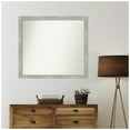 thumbnail image 7 of Amanti Art Custom Wall and Bathroom Mirror (35.5 x 39.5 in.), Dove Greywash Narrow Frame, 7 of 7