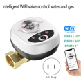thumbnail image 2 of WIFI Smart Valve Controller APP Remote Control Water Shutoff Wireless Automated Ball Valve for US Plug DN15,1 x Smart Valve Controller,White, 2 of 8