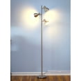 thumbnail image 6 of Brightech Ethan 65 in. Nickel LED Tree Floor Lamp with Adjustable Shades, 6 of 7
