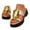 Gold, variant on Women Sandal Genuine Leather Sandals Women Dressy Beach Essentials Slides for Women Footwear - Lightweight with Memory Foam Insole Sandals for Women - Womens Slides(White,Size6)