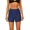 navy blue, variant on Alove Fashion Womens Sports Swimming Bottoms Ladies Bikini Trunks Boy Shorts Curved Edge Skinny Swim Shorts Swimwear Bottom